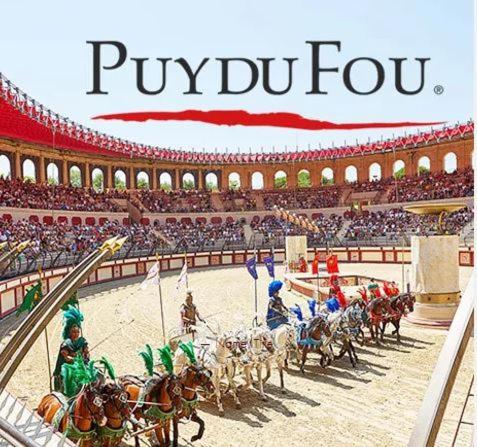Gite La Belle Vallee Maison Independante 80M2 A 12 Min Du Puy Du Fou Treize-Vents Exteriör bild